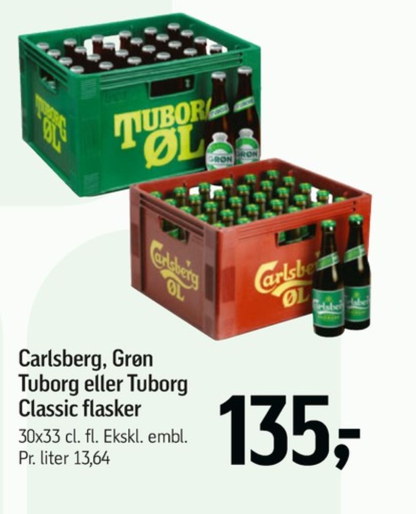 Tuborg Classic, Øl