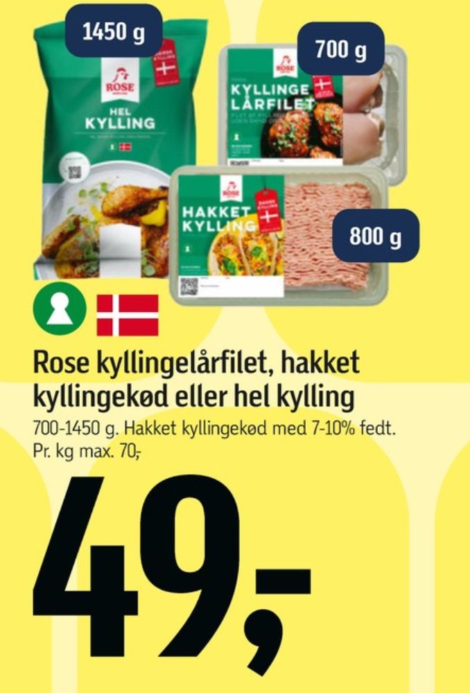 Rose, Kylling
