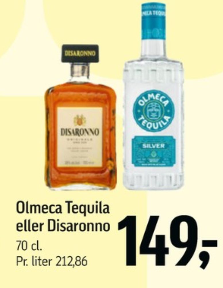 Olmeca Silver, Tequila