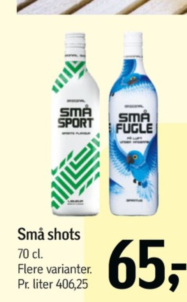 Små Fugle, Shots