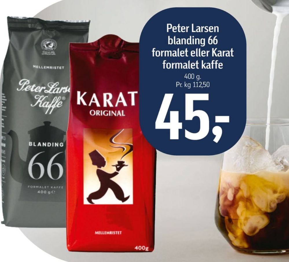 Karat Original, Kaffe Formalet