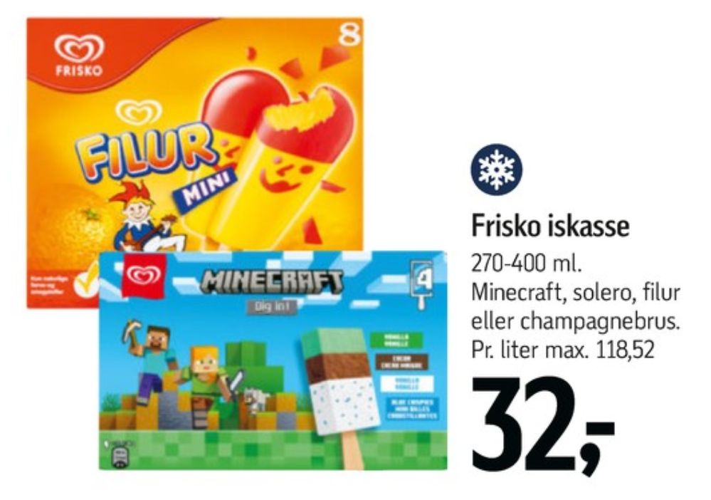 Frisko, Filur Mini ispinde