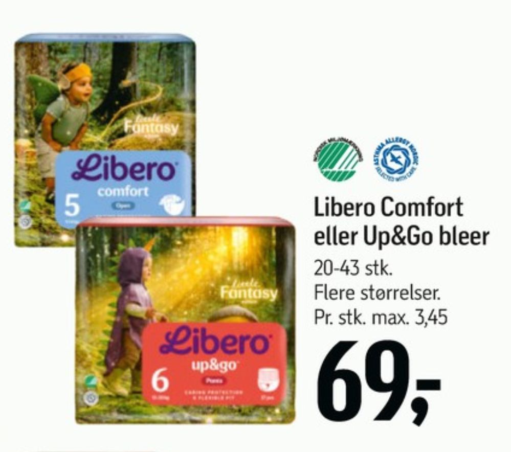 Libero Comfort, Bleer str 3 5-8 kg