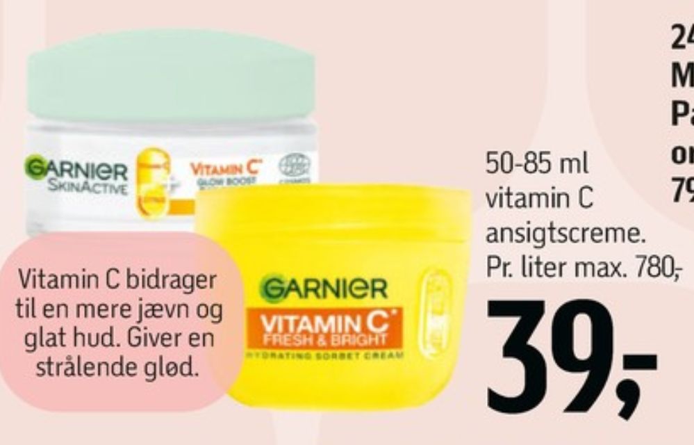 Garnier SkinActive, Creme