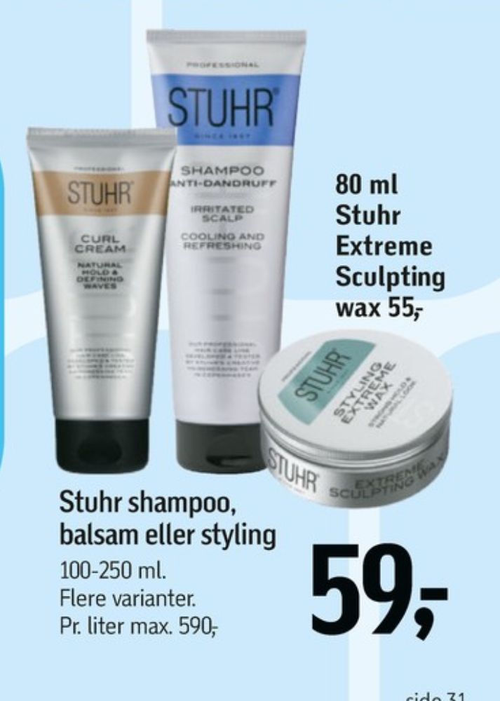 Stuhr, Shampoo
