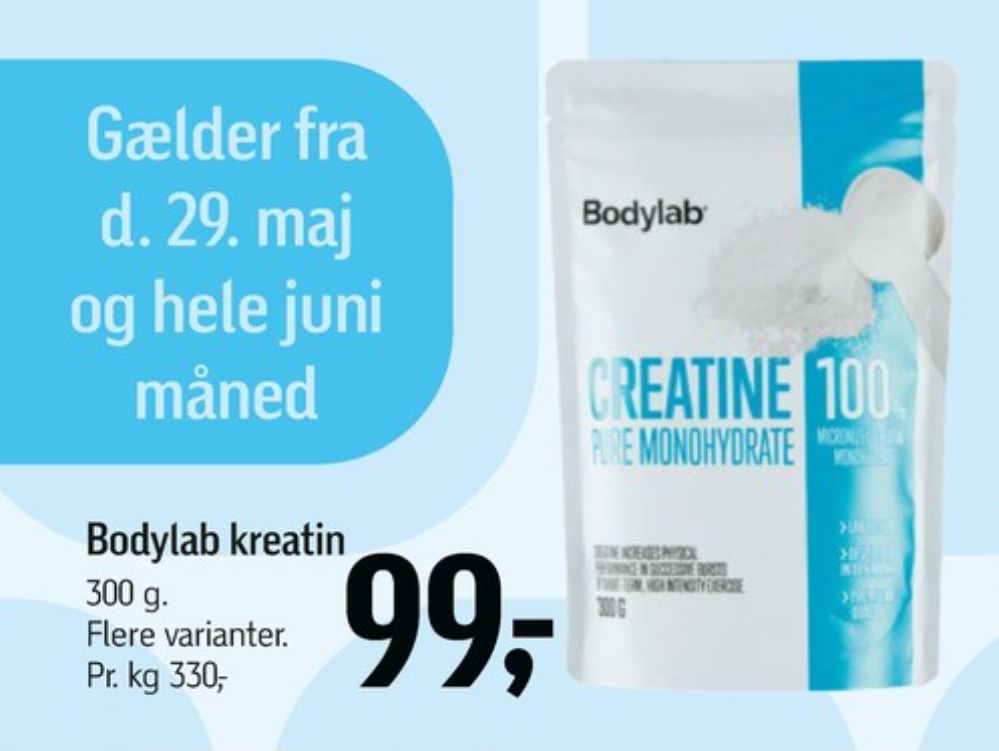 Bodylab, Træningstilskud