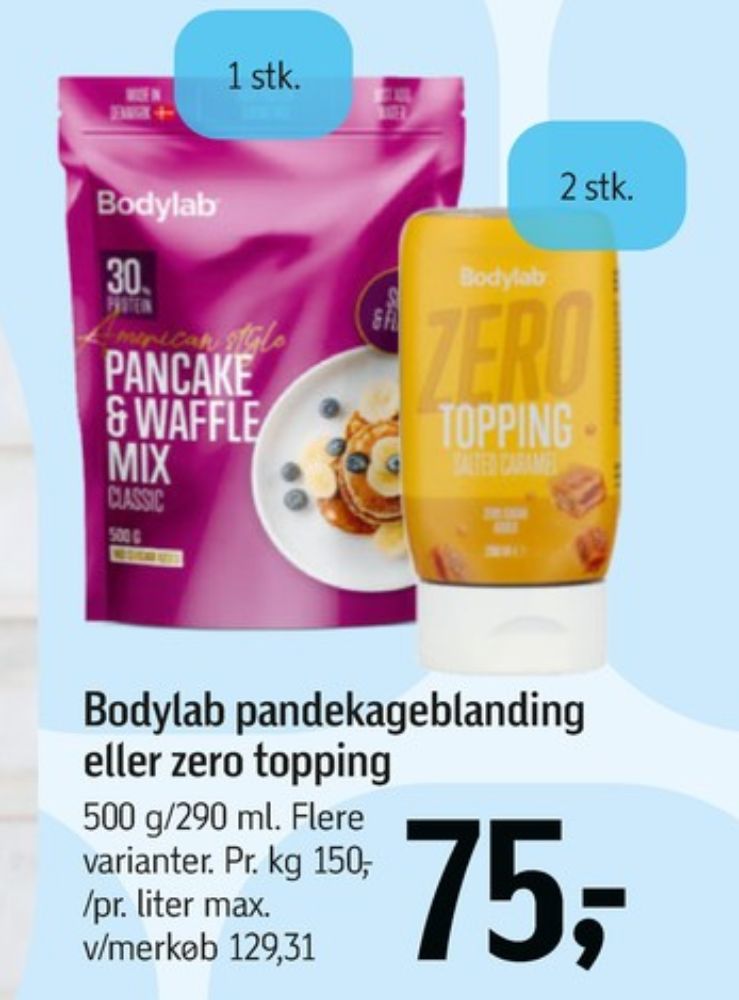Bodylab Frontrunner, Zero Topping Salted Caramel