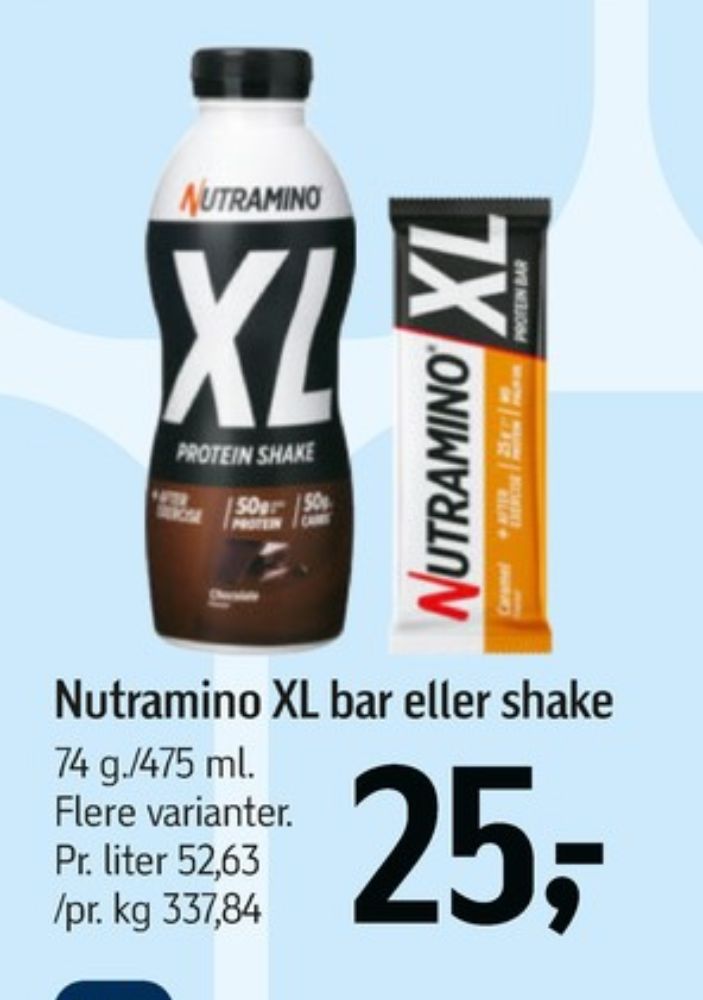 Nutramino, Proteindrik
