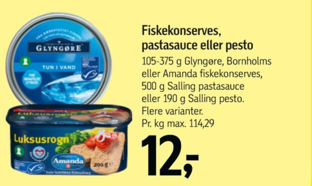 Glyngøre, Tun i vand