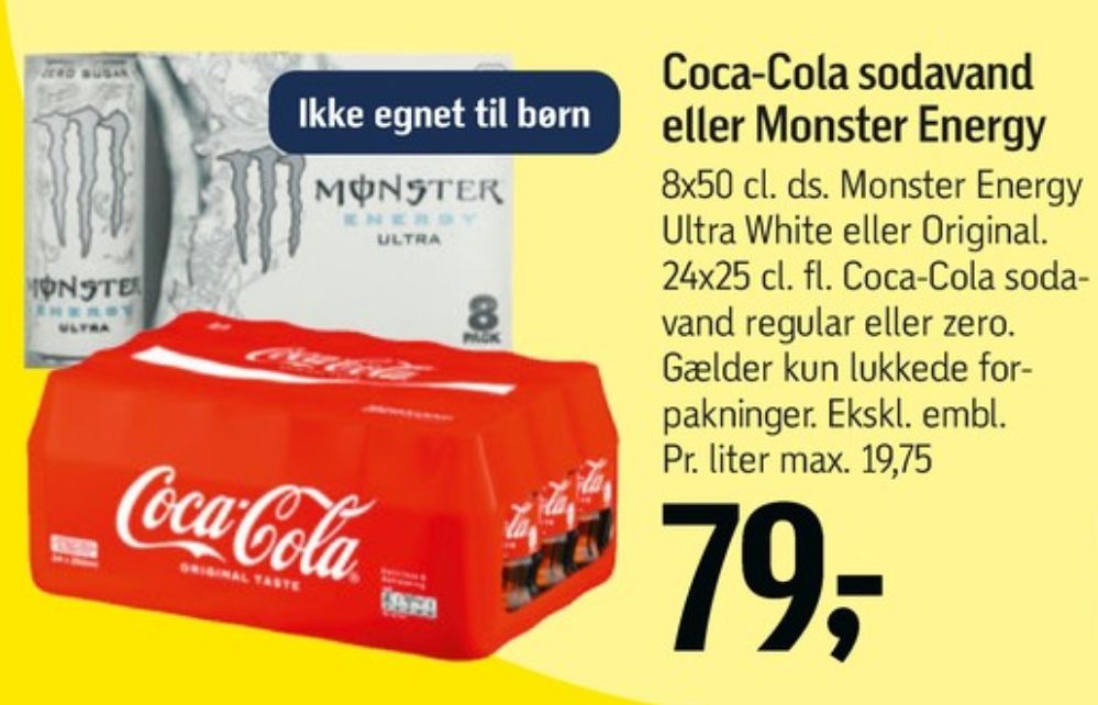 Monster Ultra Energy, Energidrik 8 pk.