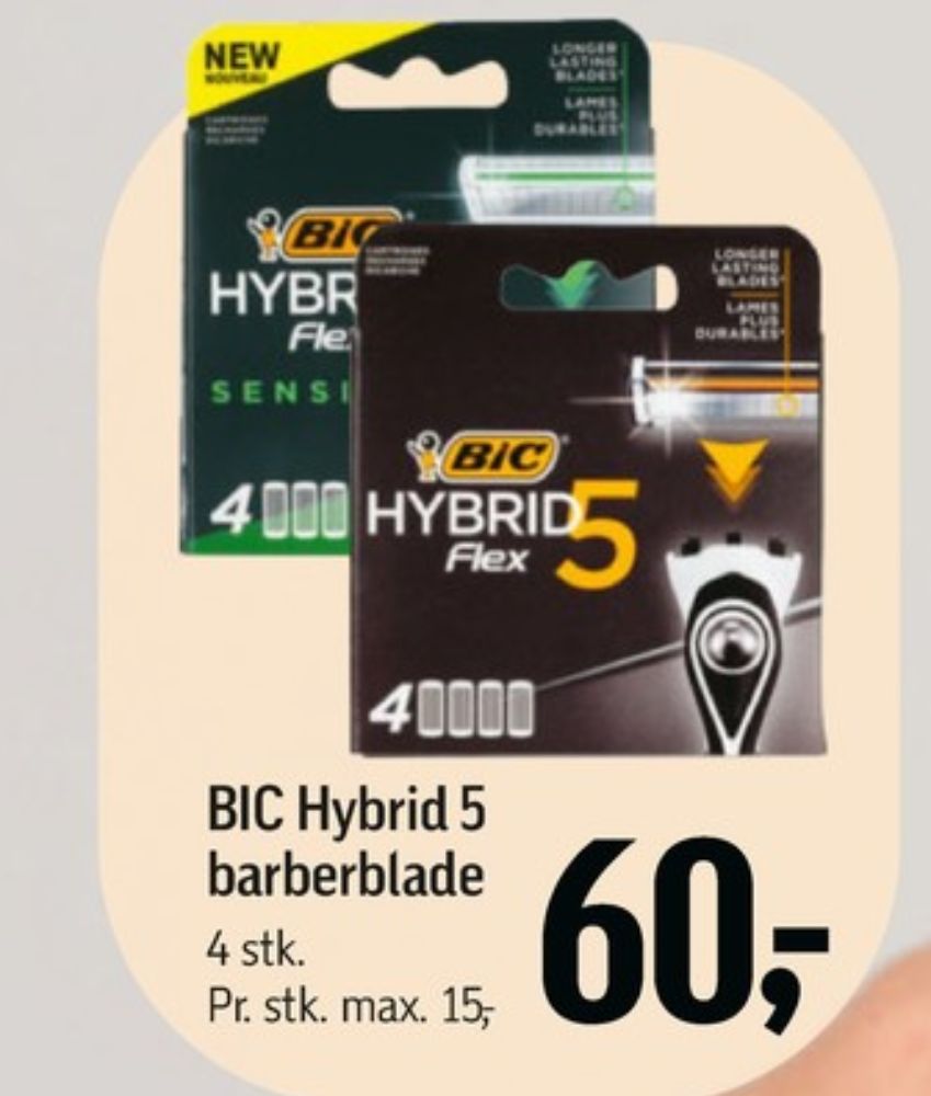 Bic, Barberblade