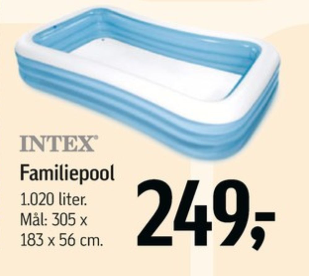 Intex, Badebassin
