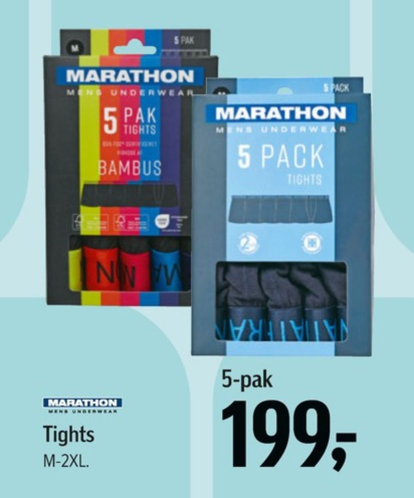 Marathon, Tights