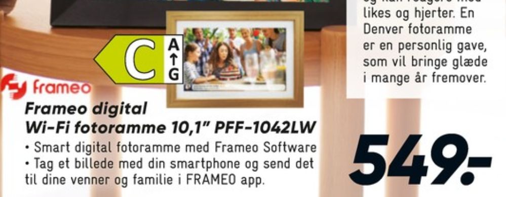 Frameo, Digital fotoramme