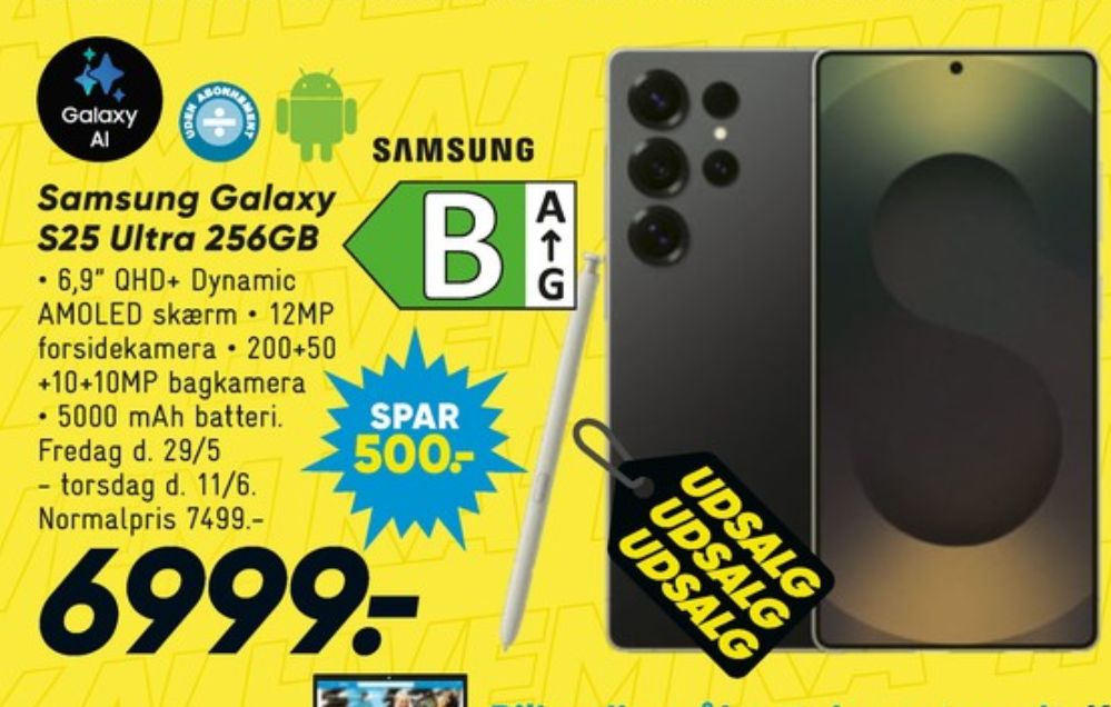 Samsung Galaxy S25 Ultra, Mobiltelefon