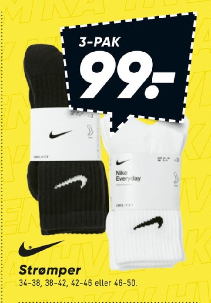 NIKE, Strømper
