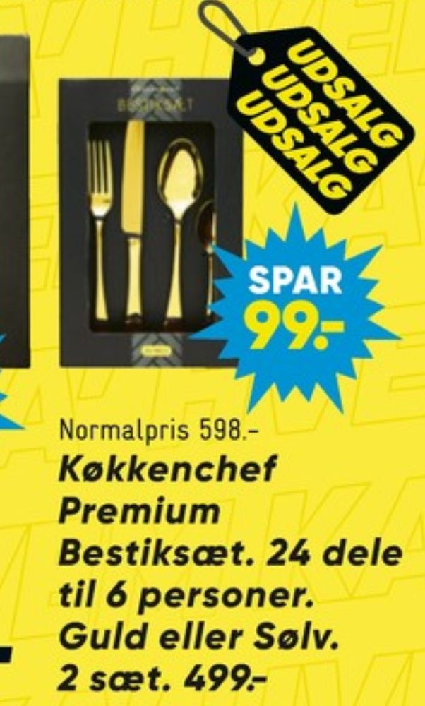 KøkkenChef, Bestik