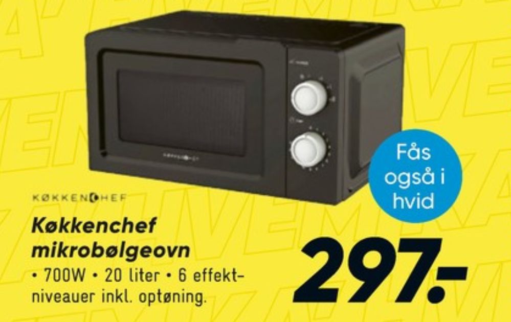 KøkkenChef, Mikroovn