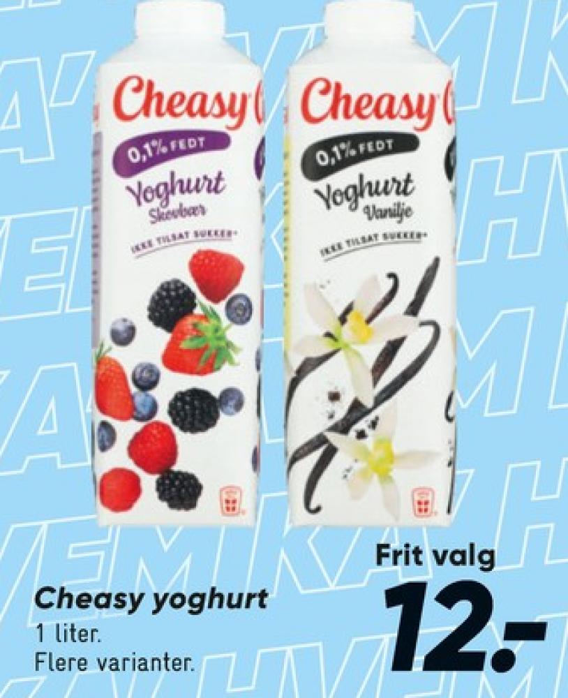 Cheasy, Vanilje Yoghurt 