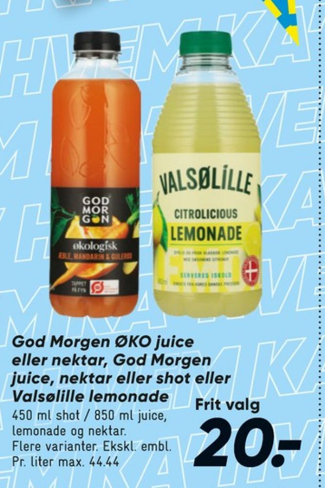 GodMorgen, Appelsinjuice