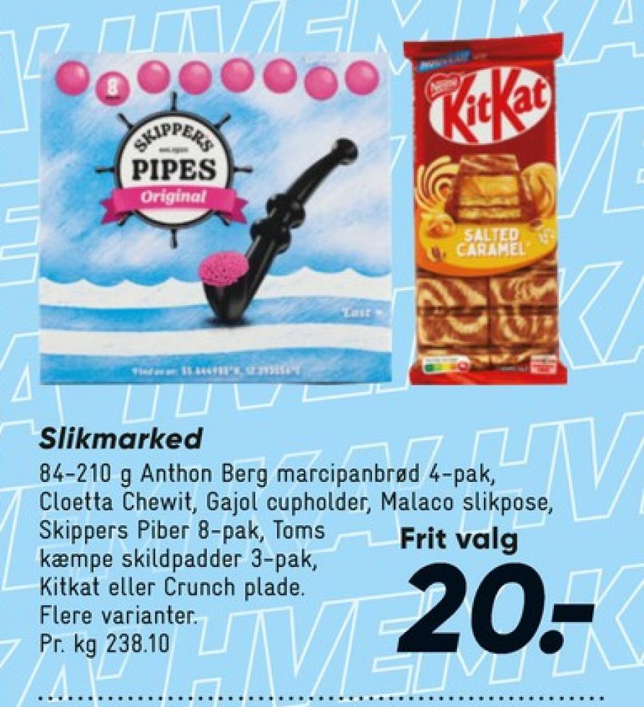 Skippers Pipes, Lakridspiber