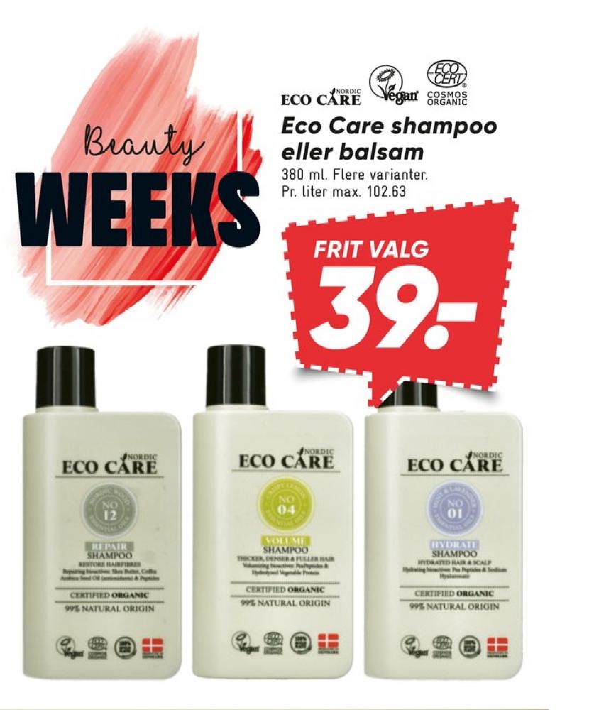 Eco Care, Shampoo