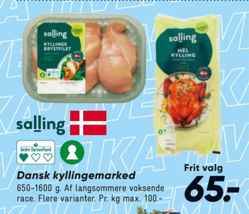 Salling Princip, Kylling