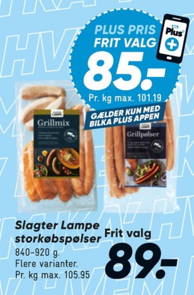 Slagter Lampe, Bacon & Ramsløg Frankfurter