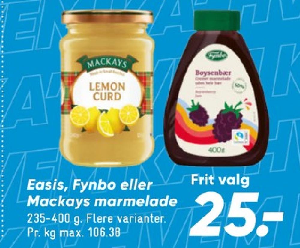 Easis, Marmelade