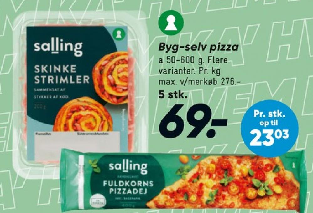 Salling, Pizzadej Fuldkorn