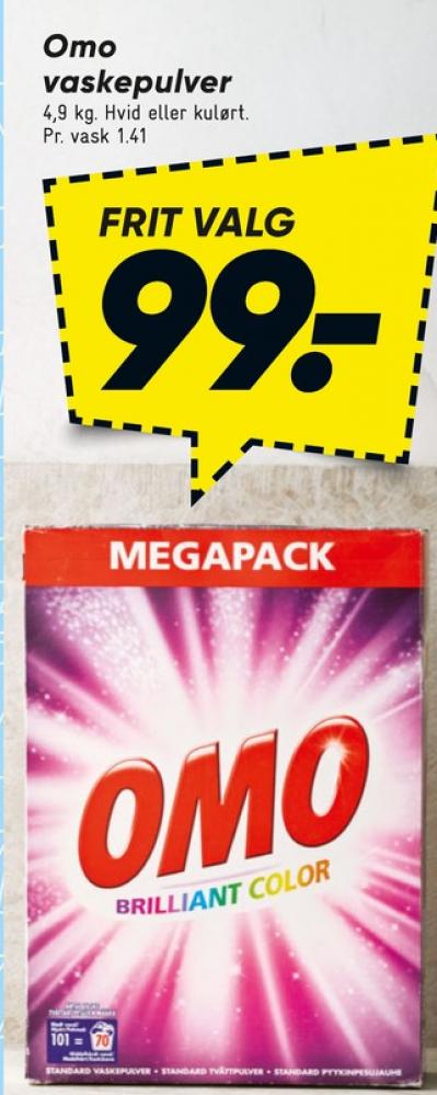 Omo, Vaskepulver