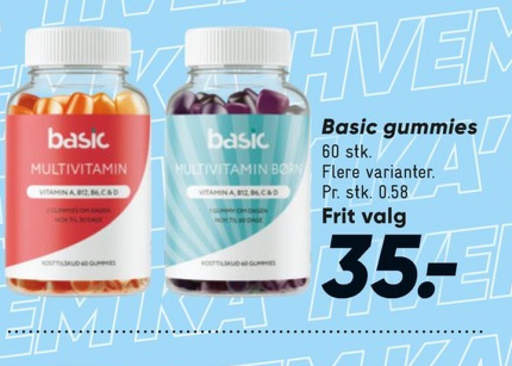 Basic, Vitaminer
