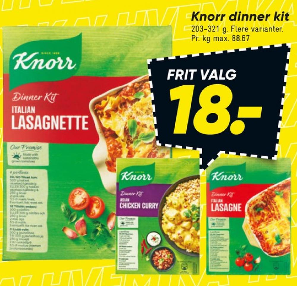 Knorr Dinner Kitt, Italian Lasagne
