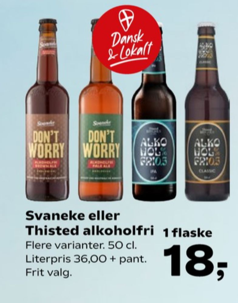 Thisted Classic, Øl - Alkoholfri