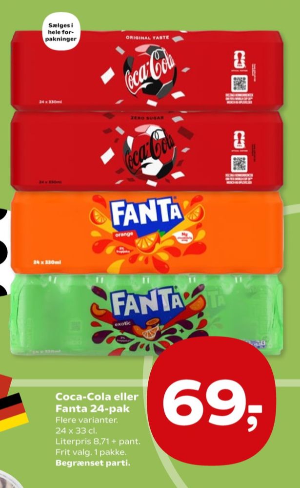 Coca Cola, Cola 24 pk.