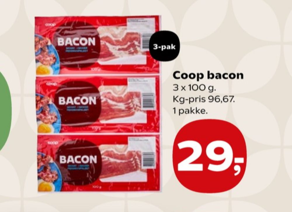 Coop, Baconskiver