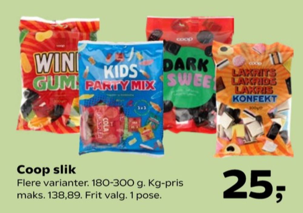Coop, Winegums