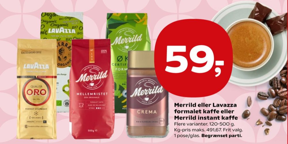 Merrild Crema, Instant Kaffe