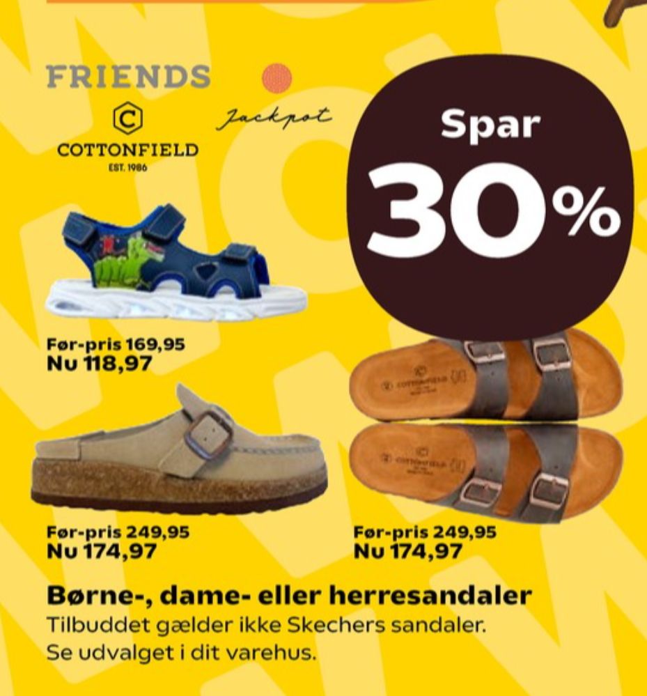 Jackpot, Damesandaler