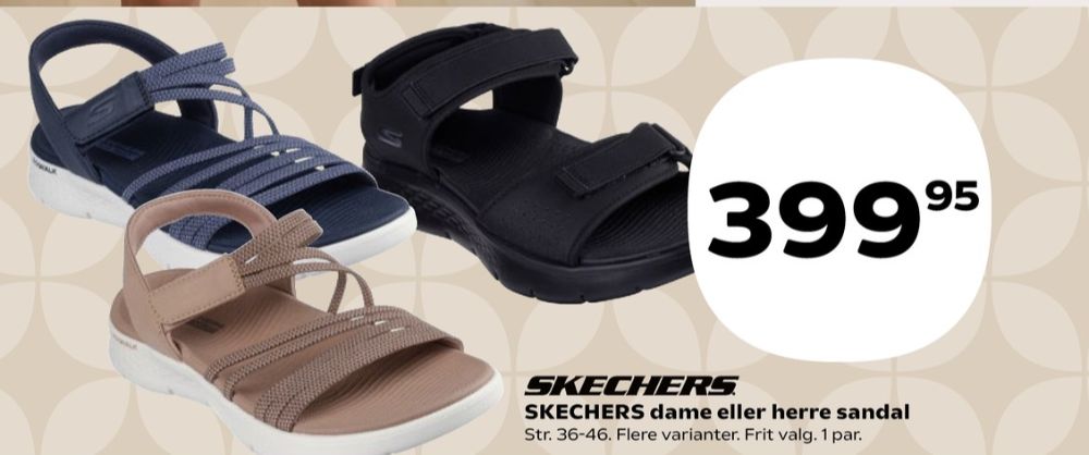 Skechers, Damesandaler