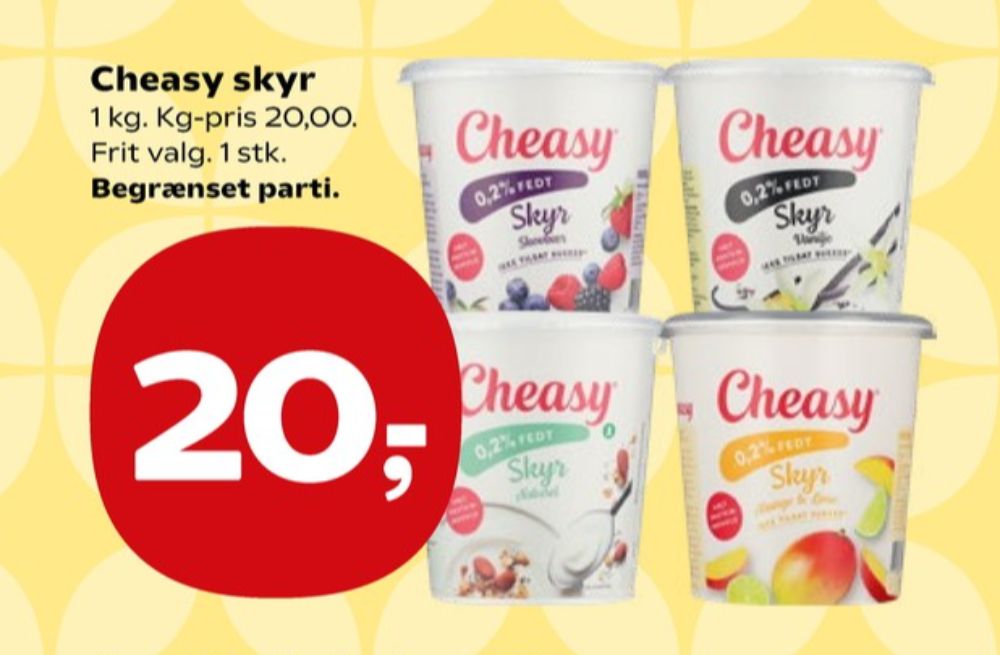 Cheasy, Vanilje Skyr 
