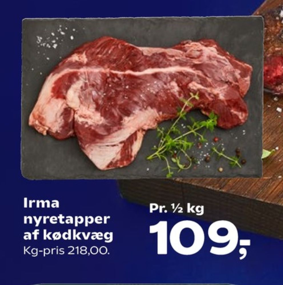 Irmas, Nyretappe