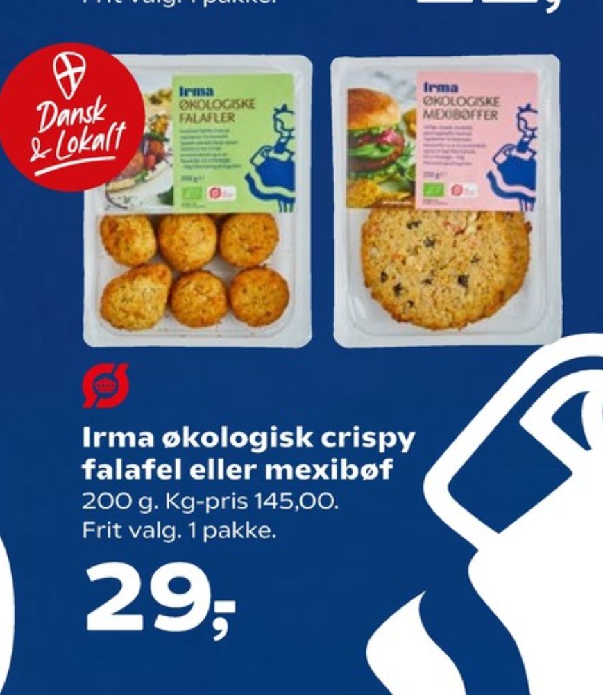 Irmas, Falafel