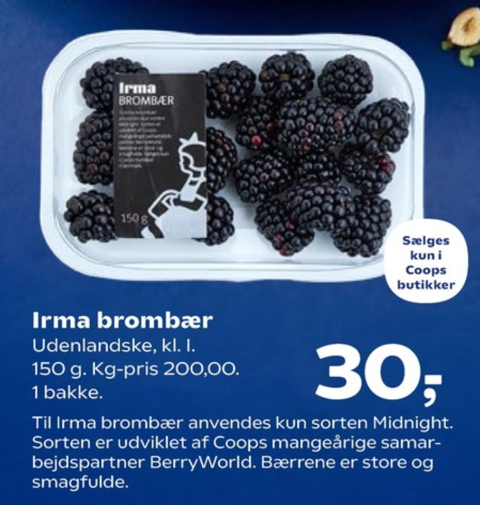 Irmas, Brombær