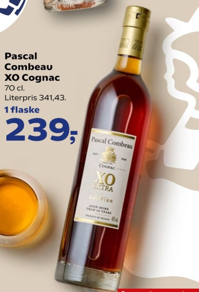 Pascal Combeau XO Extra, Cognac