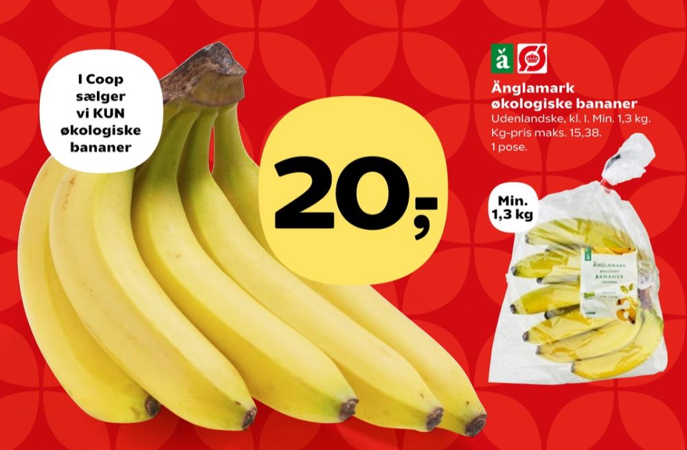 Änglamark, Bananer