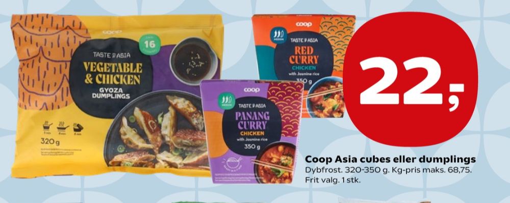 Coop Asia, Panang Curry Chicken