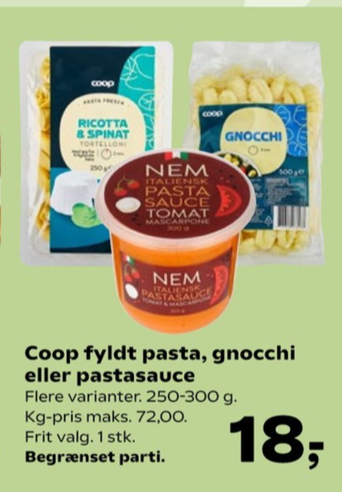 NEM, Italiensk Pastasauce Tomat & Mascarpone
