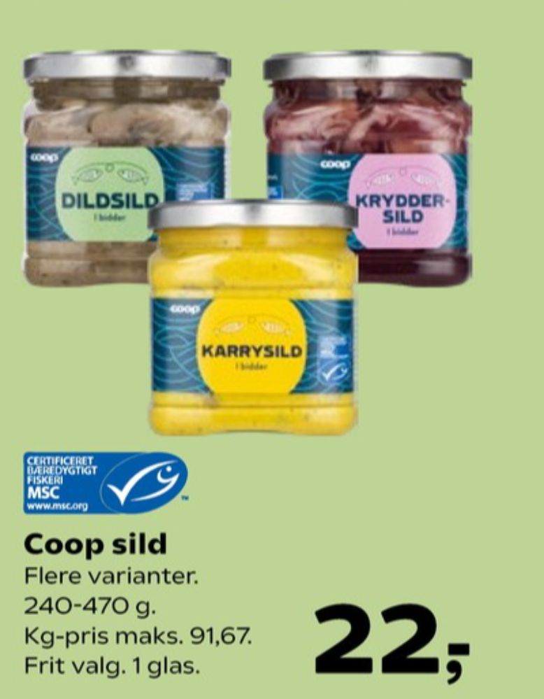 Coop, Sild