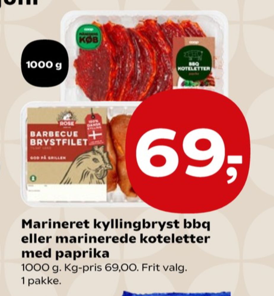 Rose, Kyllingebrystfilet